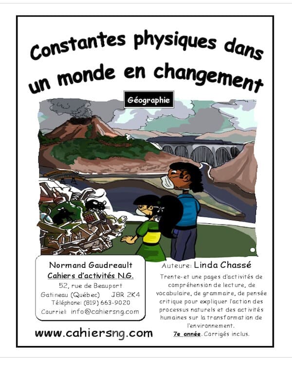 Constantes physiques dans un monde en changement - (7e) — Fiches ...