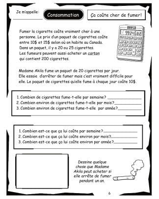 Carnet de santé (4e année) - Fumer