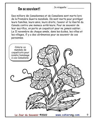 Le jour du Souvenir (4e/5e/6e) - On se souvient !