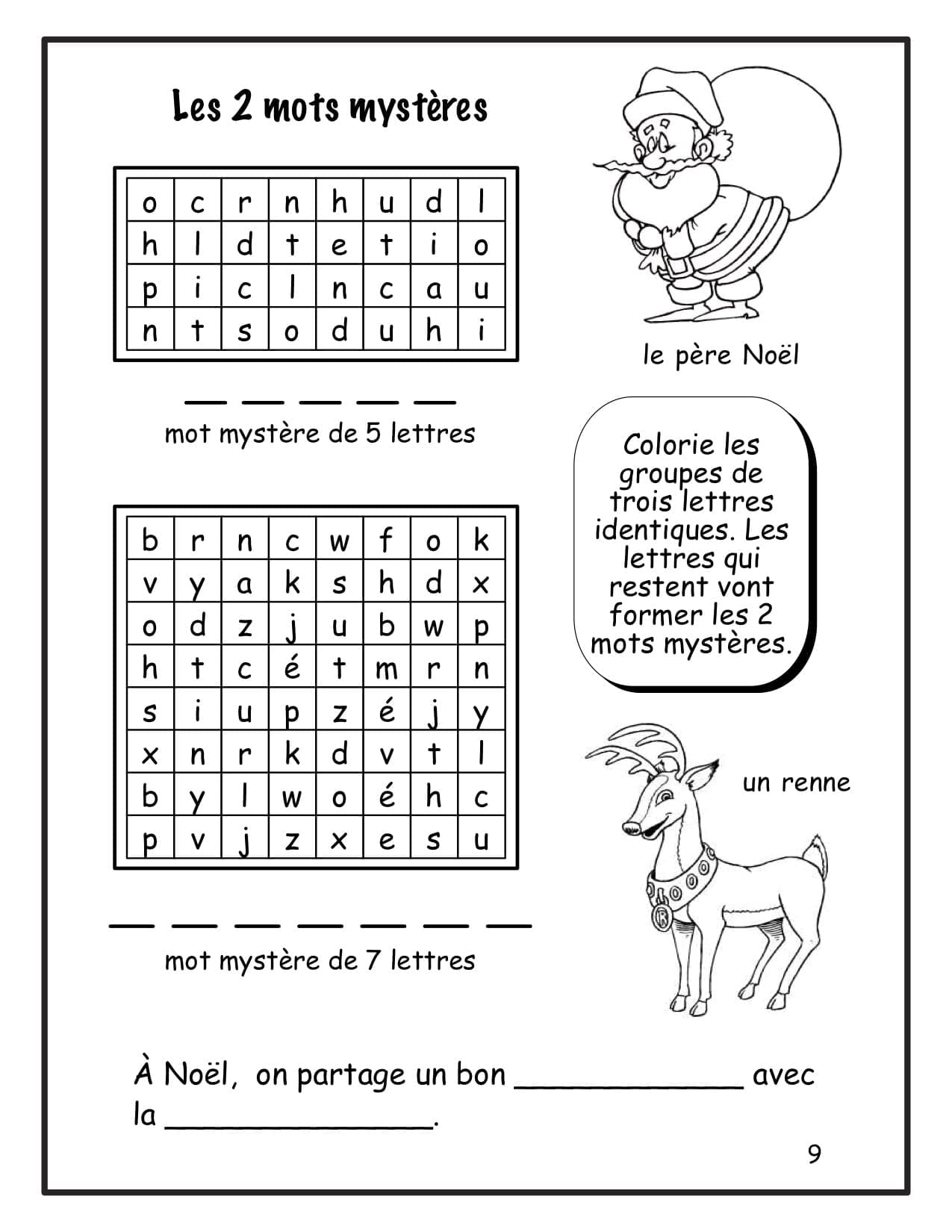 Noël et l'hiver - 3e/4e années – Image 3