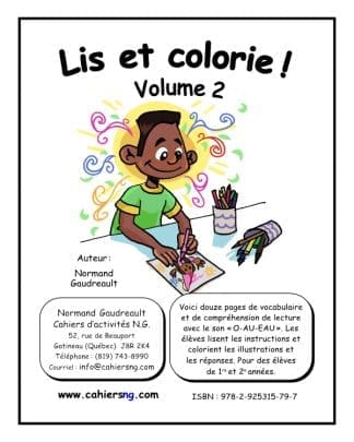 Lis et colorie ! - Volume 2 (1re/2e années) - 6 janvier 2026