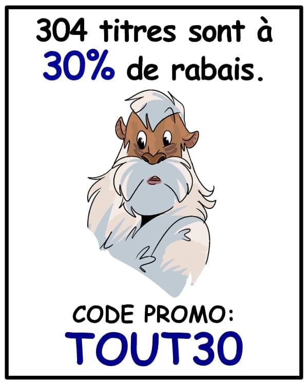 Promo : TOUT30... jusqu'au 5 avril !!
