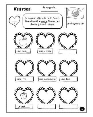 La Saint-Valentin - C'est rouge !