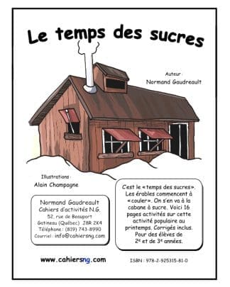 Le temps des sucres - (2e et 3e années) - 5 mars 2026