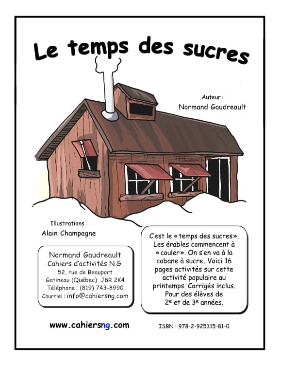 Le temps des sucres - (2e et 3e années) - 5 mars 2026