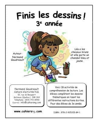 Finis les dessins ! - 3e année - 25 juin 2026